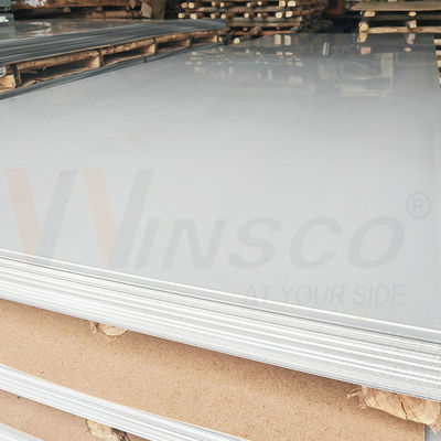 1500 mm Breedte 3000 mm Lengte 2,0 mm Dikte SUS 304 304L Koudgewalst 2b Molen Oppervlak Roestvrij staalplaat
