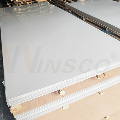 1500 mm Breedte 3000 mm Lengte 2,0 mm Dikte SUS 304 304L Koudgewalst 2b Molen Oppervlak Roestvrij staalplaat