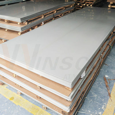 Leveringsgarantie 4ftx8ft Inox 2B Plaat 0,9mm Dikte 1220mmx2440mm AISI 201 Roestvrij staal Mill Finish Plaat