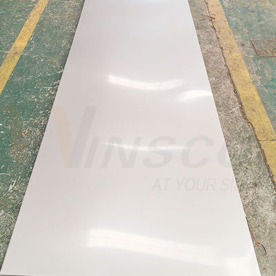 Geluidsreductie SUS 304 304L Roestvrij staal molenrand 2B oppervlakteplaat met 1250mm breedte 2550mm lengte 1,0mm dikte