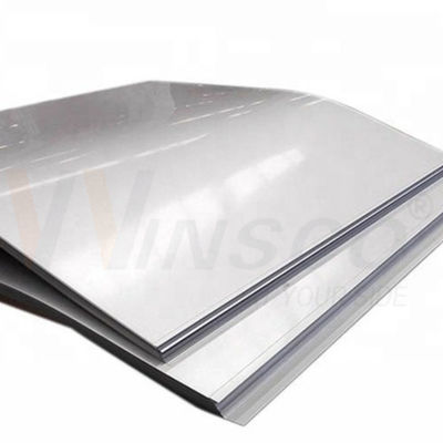 AISI316 WinscoMetal Duurzaam en recyclebaar 1,5 mm dik roestvrij staal 2B Afgeronde plaat molenrand 1250mmx2500mm
