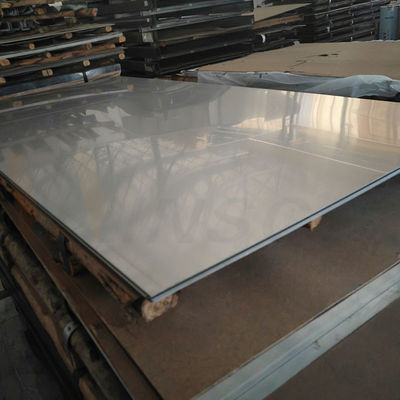 Uniforme wanddikte 2,5 mm AISI 316 316L koudgewalst 1000mmx2000mm roestvrij staalplaat 2b Oppervlak