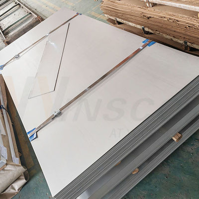 ASTM-roestvrij staal 2b-plaat 1250 mm Breedte 3,0 mm Dikte 316 316L Klasse
