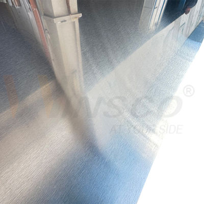 Uniforme dikte 0,4 mm-3,0 mm Mill Edge 201 Grade Inox Plate 1250mmx2500mm Roestvrij staal nr.4 4N N4 Afwerking