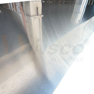 Kleine tolerantie 304 304L Kwaliteit 1250mmx2500mm Mill Edge No.4 Satin geborsteld roestvrij staal plaat