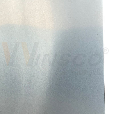 304 304L No.4 Geborsteld Roestvrij Staal Plaat 1250x2500mm Molenrand