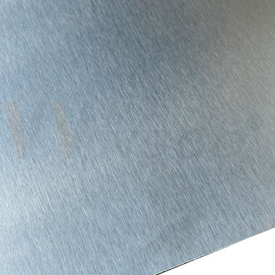 1250mmx2500mm Sterk Wxport Pakket Mill Edge Roestvrij staal nr. 4 Satin Gepoetste afwerking 316