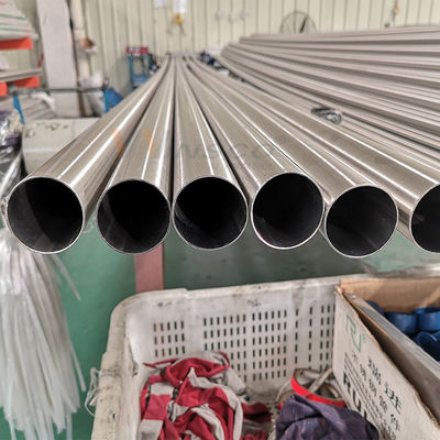 0.8mm-3.0mm Dikte Satine Inox Handrail Pipe SS 201 304 316 Spiegel 48.3mm OD Ronde buis van roestvrij staal