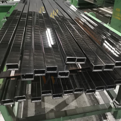 25 mmx13 mm Grootte SS 201 304 316 Inox rechthoekige buis 2' x 1/2' 0,4 mm-2,0 mm Dikte roestvrijstalen platte buis