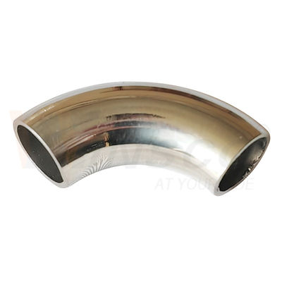 Spiegel Satin Oppervlak 55mm booglengte 12,7mm OD AISI 201 304 316 roestvrij staal Elbow 1,2mm 1,5mm Dikte