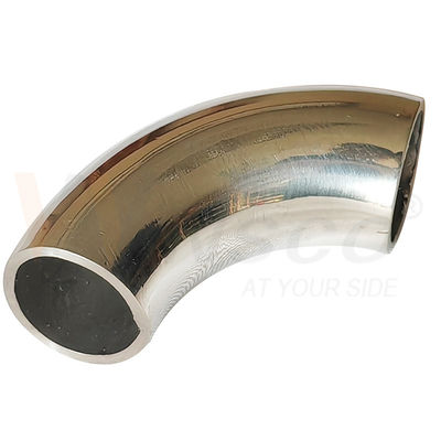 Spiegel Satin Oppervlak 55mm booglengte 12,7mm OD AISI 201 304 316 roestvrij staal Elbow 1,2mm 1,5mm Dikte