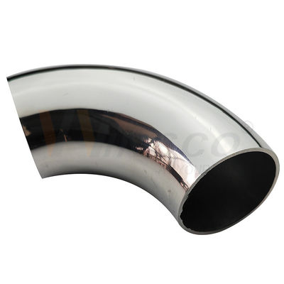 AISI 201 304 316 Spiegel Satine Inox Pipe Connector 1 1/2' 38.1mm OD roestvrij staal Railing Elbow 98mm 120mm Arc
