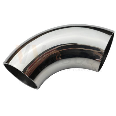 AISI 201 304 316 Spiegel Satine Inox Pipe Connector 1 1/2' 38.1mm OD roestvrij staal Railing Elbow 98mm 120mm Arc