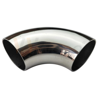 High Precision SS 201 304 316 Railing Fittings 1.2mm-2.0mm Thick 50.8mm 2' OD Stainless Steel Handrail Elbow Connector