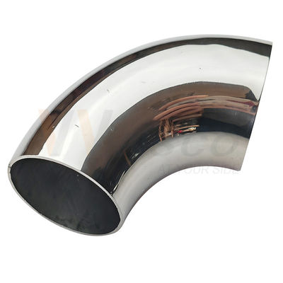 High Precision SS 201 304 316 Railing Fittings 1.2mm-2.0mm Thick 50.8mm 2' OD Stainless Steel Handrail Elbow Connector
