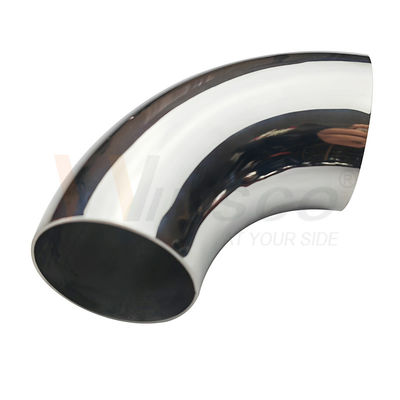 AISI 201 304 316 Spiegel Satin 76,2 mm 3 inch OD roestvrij staal handrail Elleboog 1,2 mm-2,0 mm Dik