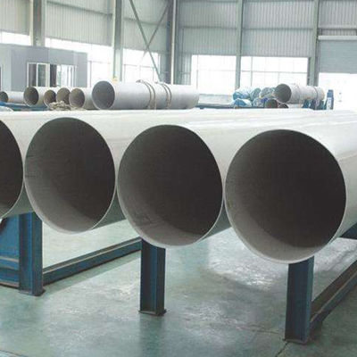 Superieure kwaliteit SUS 201 304 316 Dikke wand 127 mm Grote diameter roestvrij staal ronde buis