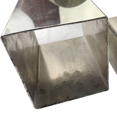 Lagere kosten 201 304 316 Graad Inox Vierkante buis Spiegel Vlek Afgesloten 200mmx200mm Grote grootte roestvrijstalen buis