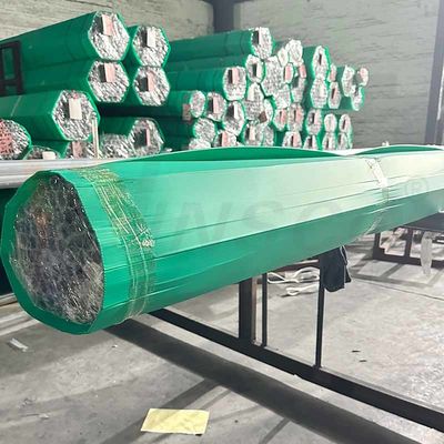 Corrosiebestendigheid Winsco Metal Inox Gespannen Pipe 304L Graad Rood Vierkant Rechthoekig Stainless Steel