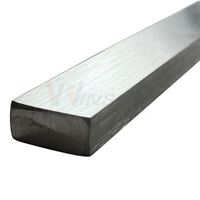 Aanpasbaar oppervlak 6 meter rechthoekige staaf Platina Inox SS 201 304 316 Gepolijst roestvrij staal platte staaf