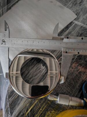 Roestvrij staal roestvrij staalrailpost basis dekking Compatibel met 38 mm en 50 mm ronde buizen voor balustrades