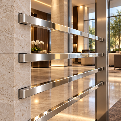 8K Spiegelgepolijste Roestvrijstalen Rechthoekige Buis SS201 SS304 SS316 voor Glazen Balustrade en Architectonische Decoratie