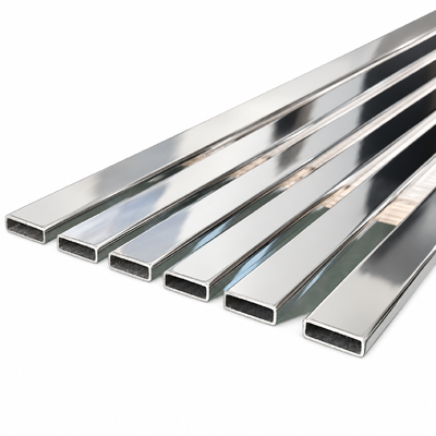 30x10mm SUS 304 316 201 8K Spiegelgepolijste Roestvrijstalen Rechthoekige Buis voor Badkamermeubilair & Decoratie