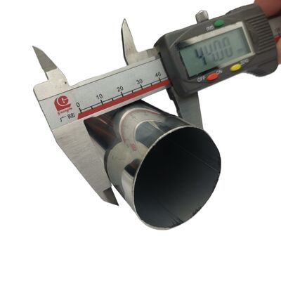 1 3/4 " 44,5 mm rounde buis van roestvrij staal 0,4-3,0 mm wanddikte 600 Grit Satin Afwerking 304 Inox buis, 201/316L Optioneel