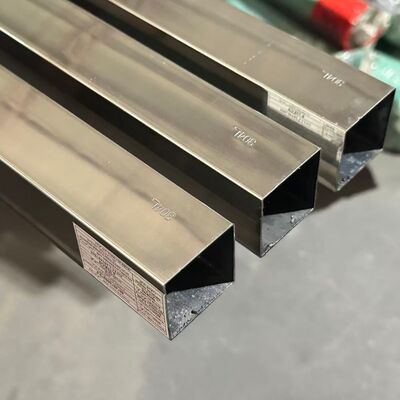 304L roestvrijstalen buis spiegel gepolijst ronde vierkant rechthoekige buis met aangepaste lengte voor handrail gebouw decoratie