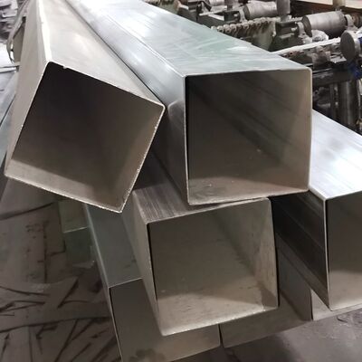 10×10 mm tot 200×200 mm Roestvrijstalen Vierkante en Rechthoekige Buizen met 1,5-5,0 mm Wanddikte voor Constructie & Balustrades