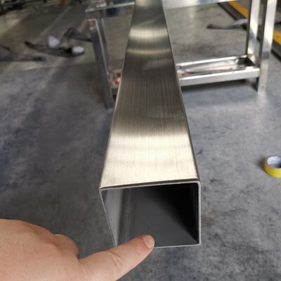 10×10 mm tot 200×200 mm Roestvrijstalen Vierkante en Rechthoekige Buizen met 1,5-5,0 mm Wanddikte voor Constructie & Balustrades