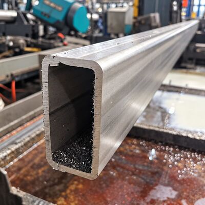 150x300mm Grote grootte gelaste rechthoekige buis van roestvrij staal SS201 SS304 SS316 voor bouw en fabricage