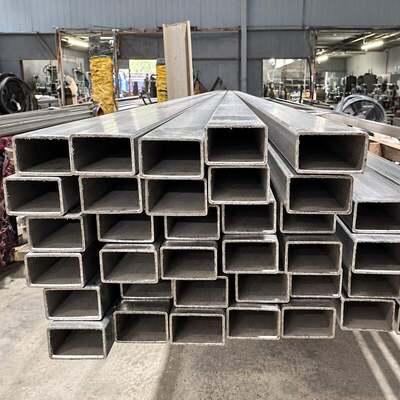 150x300mm Grote grootte gelaste rechthoekige buis van roestvrij staal SS201 SS304 SS316 voor bouw en fabricage