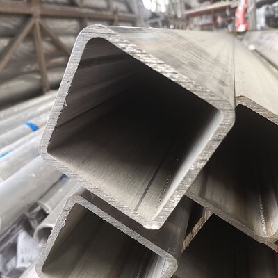 SUS 201 AISI 304 TP 316 Grade Grote grootte Inxo Dikke wandbuis 120mmx120mm Ruimtebuis van roestvrij staal