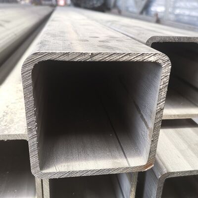 SUS 201 AISI 304 TP 316 Grade Grote grootte Inxo Dikke wandbuis 120mmx120mm Ruimtebuis van roestvrij staal