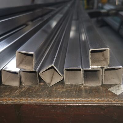0.6mm-3.5mm Dikte Spiegel Satinoppervlak 201 304 316 Graad 30mmx30mm Roestvrij staal Inox Vierkante buis