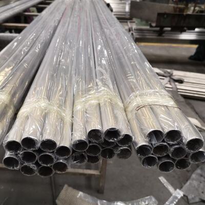 42.4mm OD Mirror Inox Railing Tube 0.8mm-3.0mm Dikte Satine SUS 201 304 316 Ronde buis van roestvrij staal