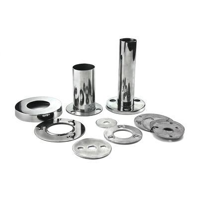 201/304/316 Stainless Steel Tube Flange & Base Plate for Railing and Handrail Systems