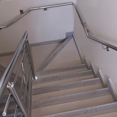 High Precision SS 201 304 316 Railing Fittings 1.2mm-2.0mm Thick 50.8mm 2' OD Stainless Steel Handrail Elbow Connector