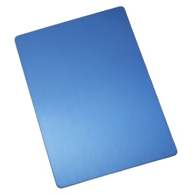 SS201 Koudgewalste Blauwe PVD Hairline No.4 Roestvrijstalen Plaat 1220×2440mm 4x8ft Decoratieve Inox Plaat