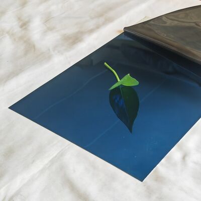 1250mmx2500mm 304 304L Safir Blauwe Spiegel Inox Plaat, PVD Kleur roestvrij staal Plaat