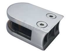 D Vorm van de glazen klem van roestvrij staal